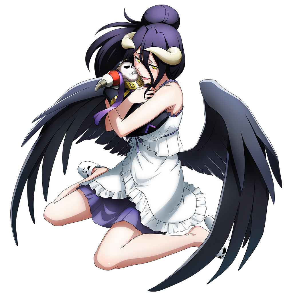 Overbooru Image 12126 Character Ainz Ooal Gown Character Albedo Game Overlord Mass For The Dead